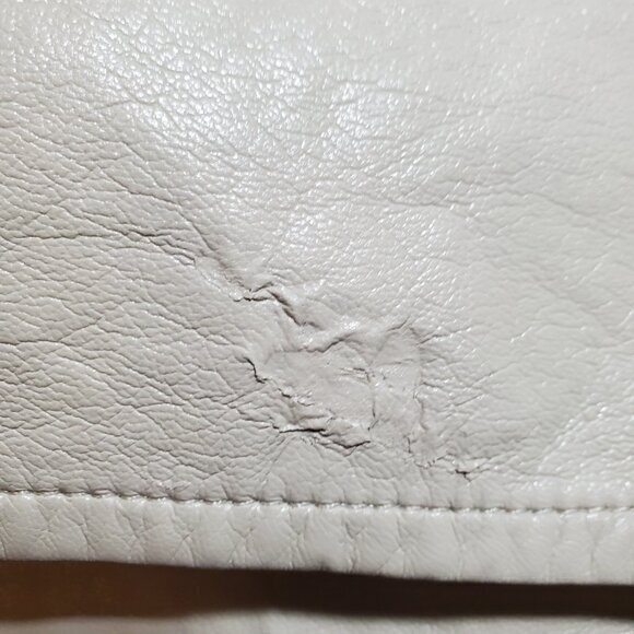 Agolde Minka Cargo Recycled Leather Wide Leg Pants 32 Toast (Tan/Gray/Taupe) - Picture 16 of 16